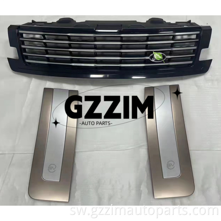 Sehemu za gari grille abs grille ya mbele ya plastiki kwa range rover 2023